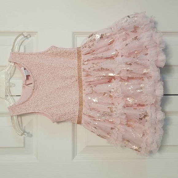 Sparkles & ruffles dress